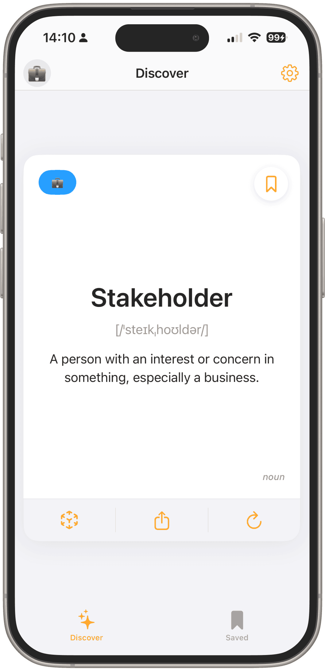 Articulated App - AI-Powered Vocabulary Learning on iPhone